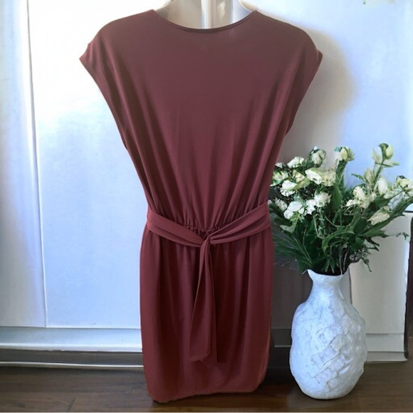 Max and Cleo NWT Wine Color Cocktail Dress - Picture 2 of 3
